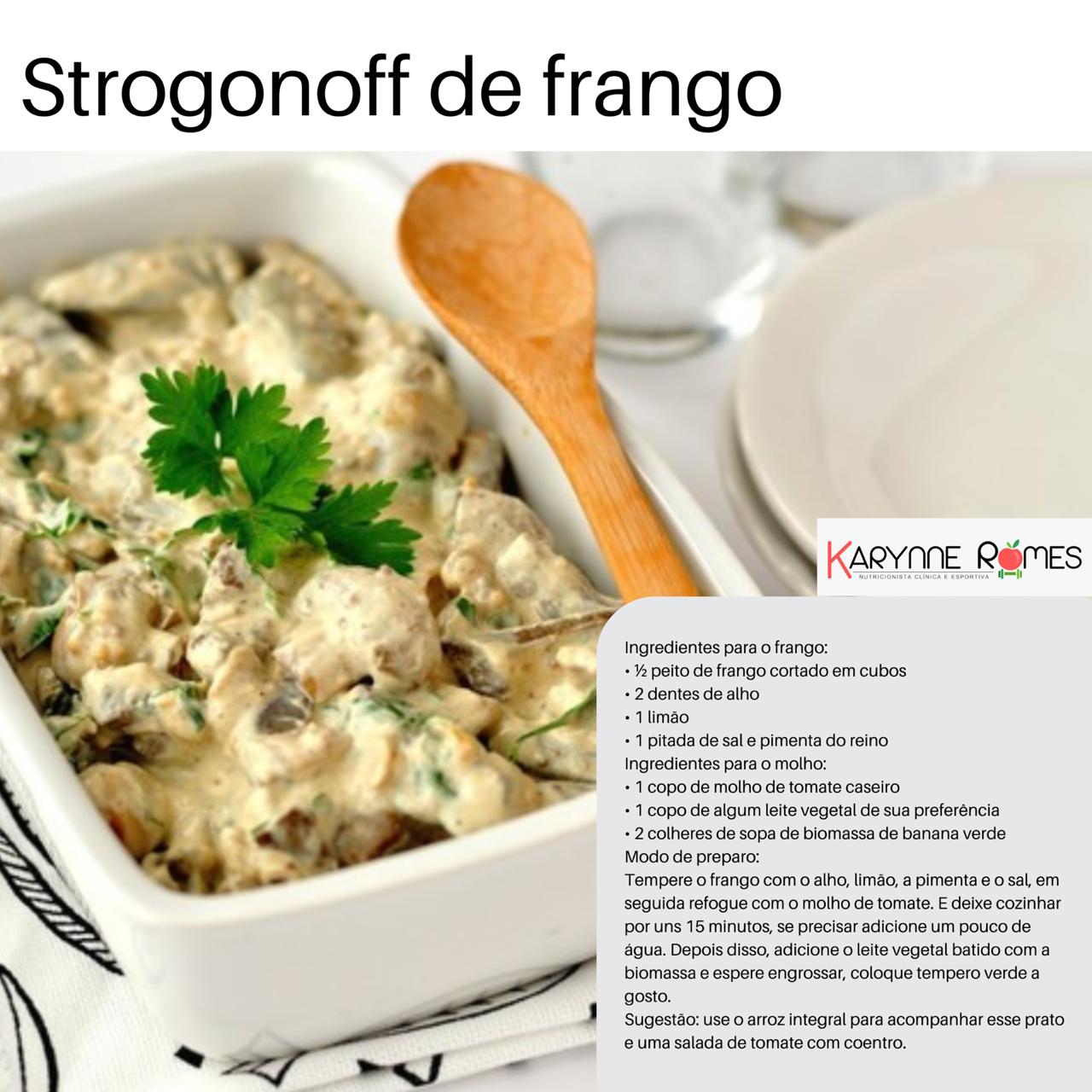 Strogonoff de Frango 